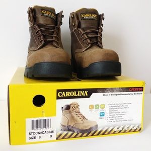 Carolina Men’s Size 8 Waterproof Safety Toe Boots